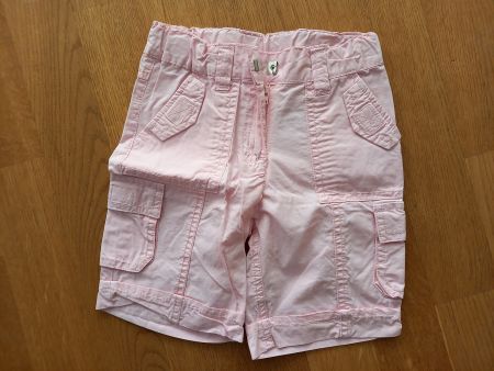 Sommerliche Cargo-Shorts, Gr. 86, rosa, Top Zustand!