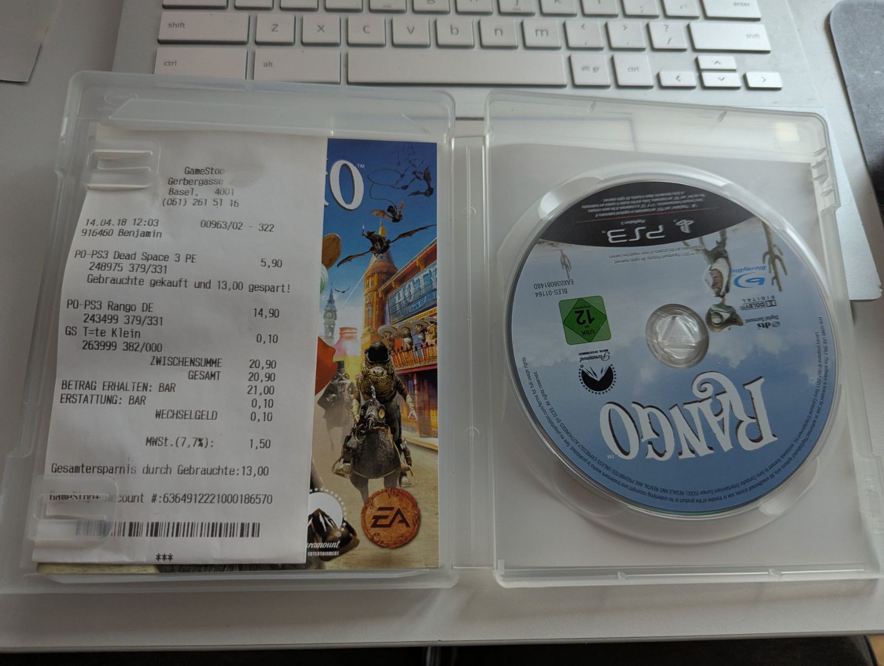 Jeux: Rango PS3 Game – D'occasion à Hünenberg See par SpecialEditionGaming 1