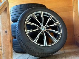 20 Zoll BMW X5 X6 G05 G06 Original Sommerkompletträder, 7mm