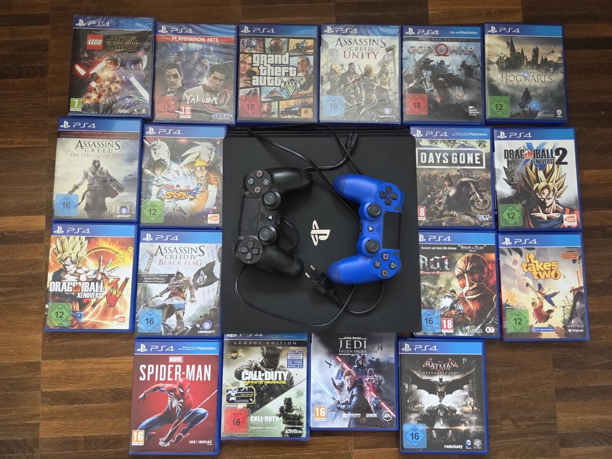 Sony Console: PS4 Pro 1TB mit 18 Spielen – Usato da Horgen venduto da ale_gs5r