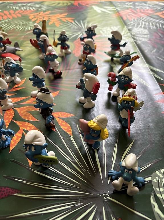 Schleich Statuette: 50 Schlümpfe mit Schlumpfhaus – Usato da Belp venduto da gangeles 3