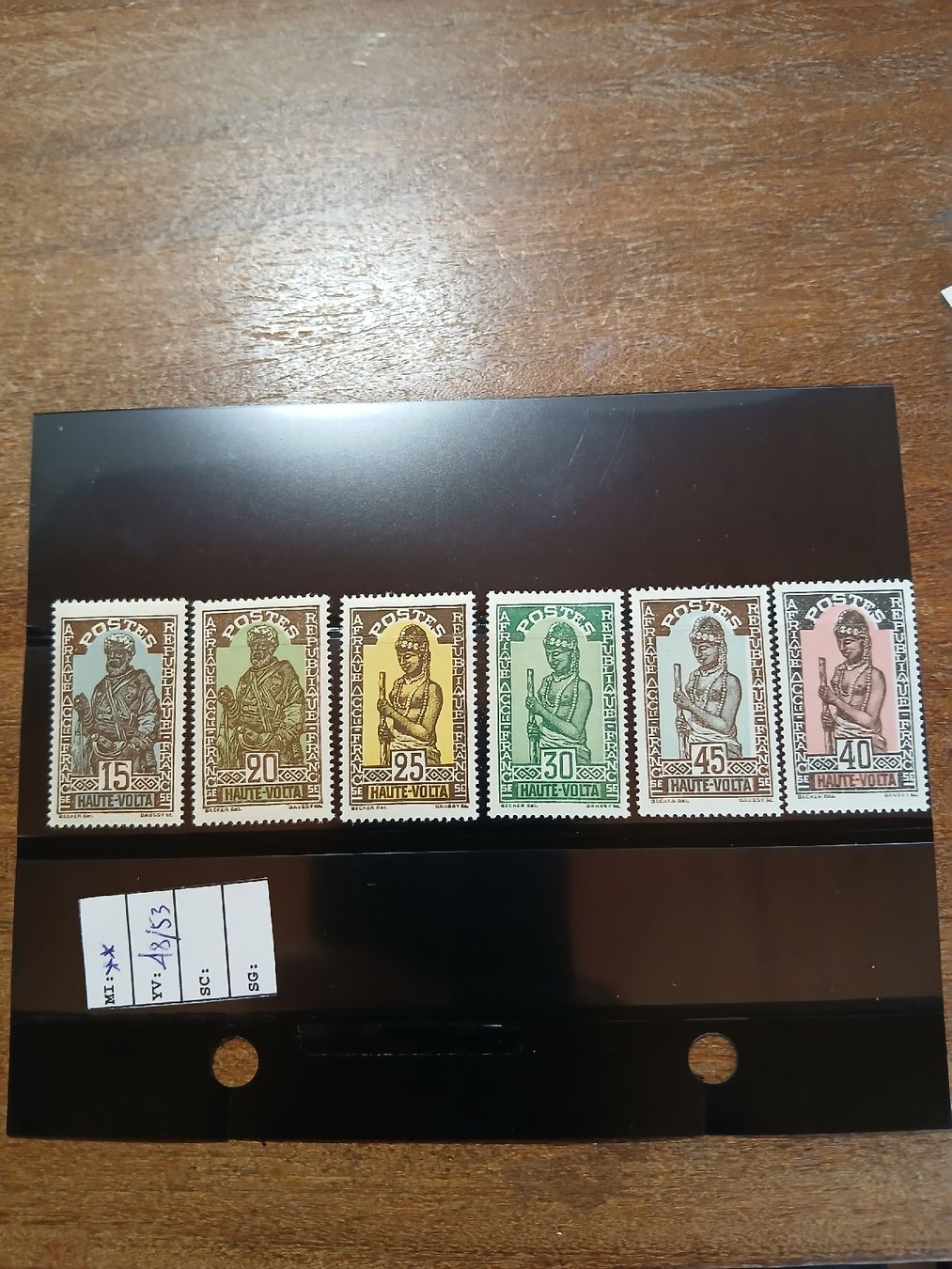 Haute-Volta 461-465 – Timbres Neufs MNH 1973 – Mort De Kennedy – Édition Complète – Prophila