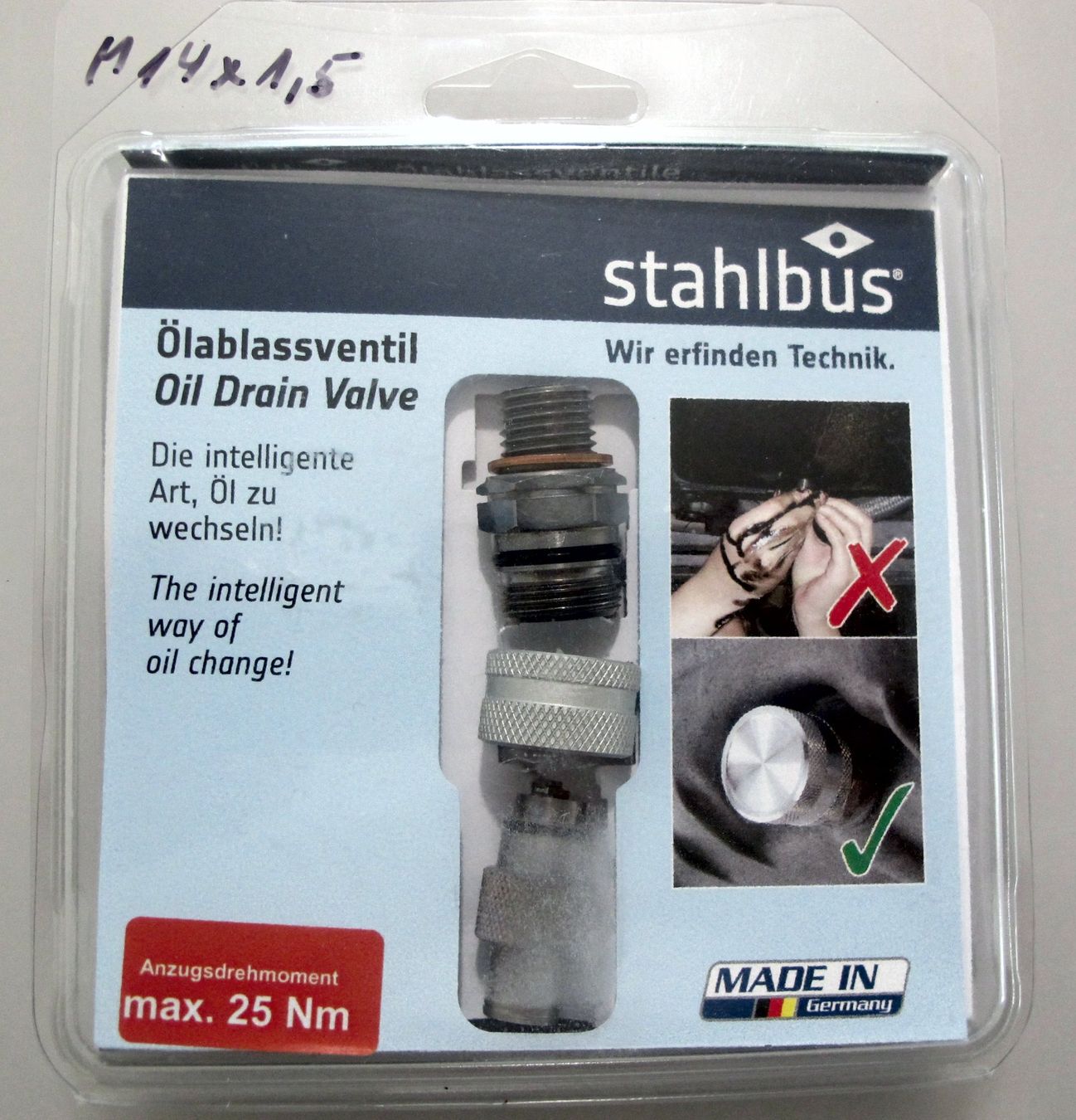 Tutti gli attrezzi: Stahlbus Ölablassventile  M14x1,5 mm – Nuovo e nell'imballaggio originale da Reinach AG venduto da Yaris6
