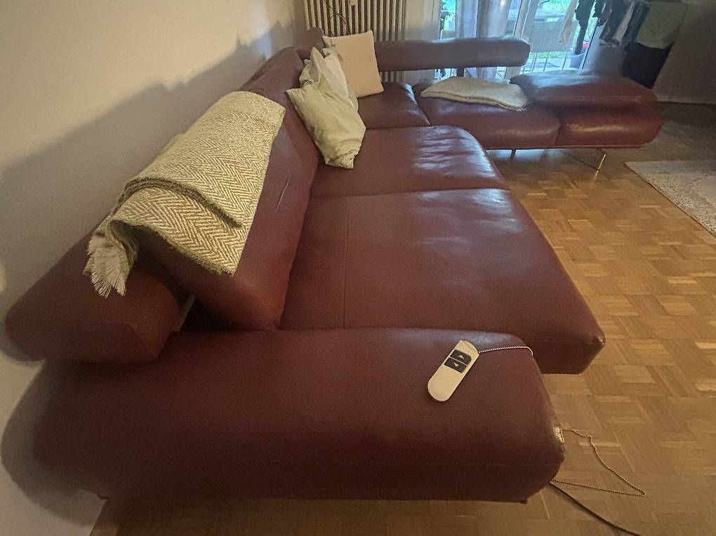 Divani: Premium Echt-Ledersofa / elektrisch – Usato da Bottmingen venduto da mar_vp78 2