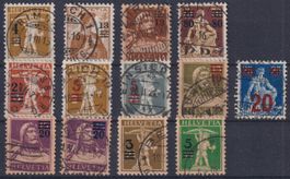 D75) Lot Aufbrauchsausgaben 132 - 181, sehe Scan