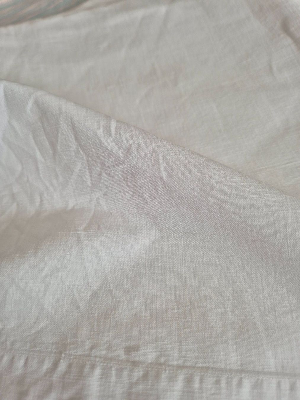 Biancheria da letto: Vintage 2 Leintücher weiss, Monogramm J.S. – Usato da Bern venduto da aronari 5