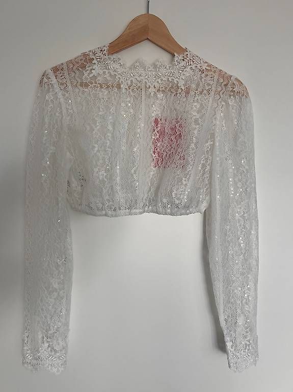 Camicette: Dirndlbluse offweiss Gr. 38 - NEU – Nuovo (secondo la descrizione) da Herrliberg venduto da Kat_s2dn