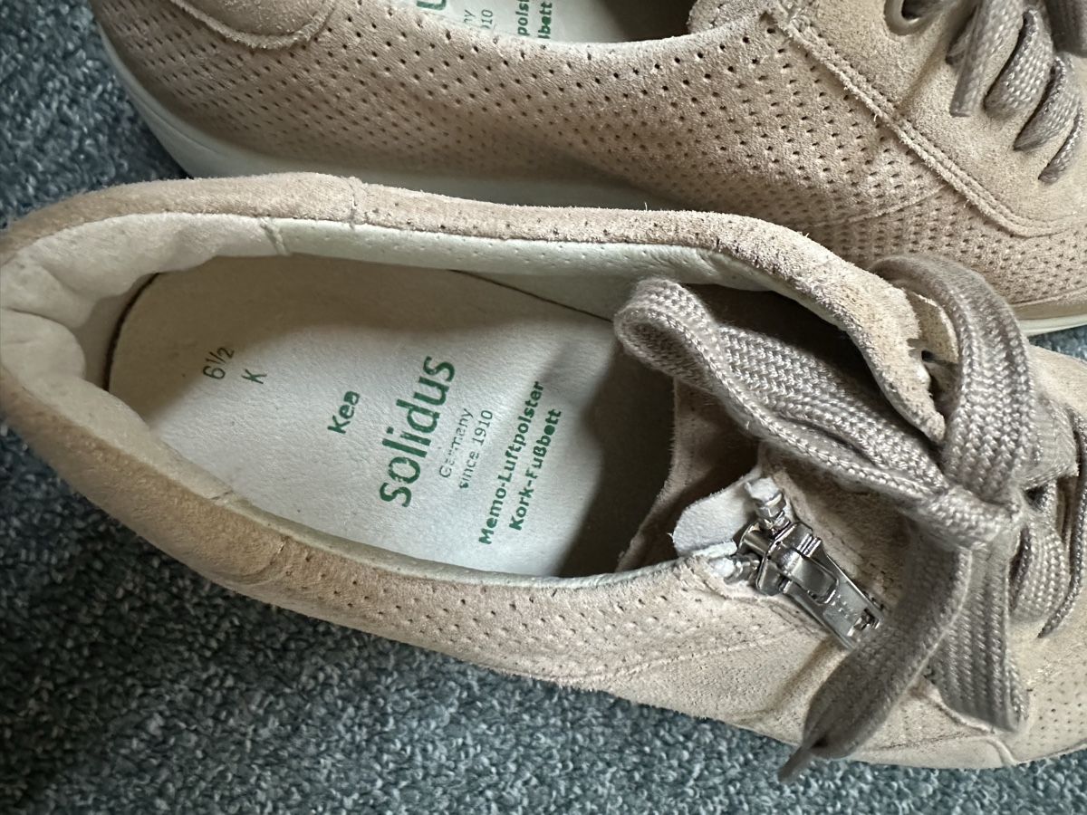 Damenschuhe: Solidus Kea Sneaker beige Gr 6.5 – Neu und originalverpackt aus Baltschieder von YmroBe 2