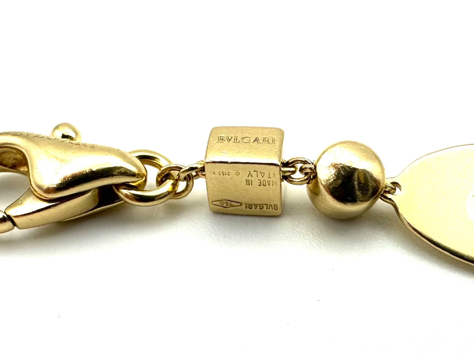 Bulgari Bracciali & Braccialetti: BVLGARI. Collection "Lucea", bracelet or jaune 18K – Usato da Renens VD venduto da Diademe.sarl 5