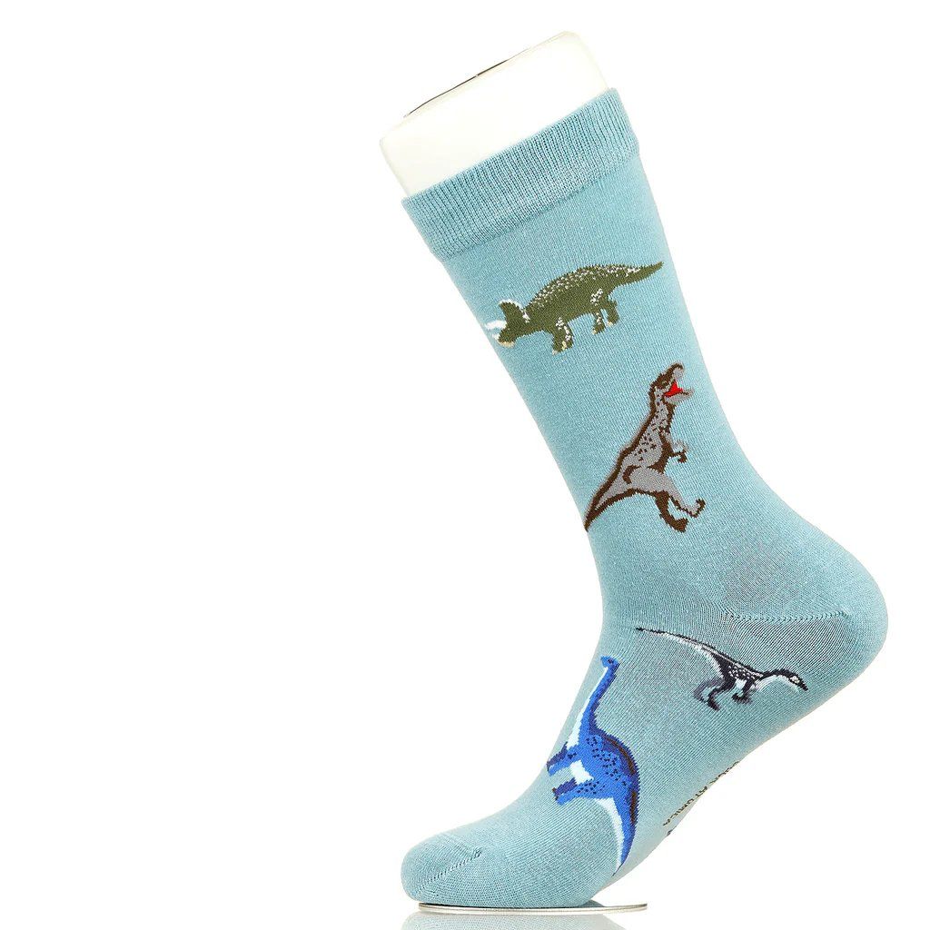 Socken: BUNTE DESIGN SOCKEN-Dinosaurs (Small 36-40) – Neu und originalverpackt aus Luzern von Sock_Atomica 1