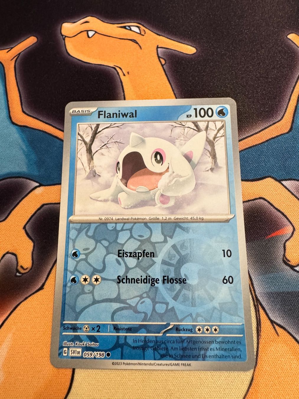 Pokémon Cartes à collectionner: Flaniwal (SVI 059) - Reverse Holo - Karmesin und Purpur – Neuf (Voir description) à Bülach par Pfrenzel