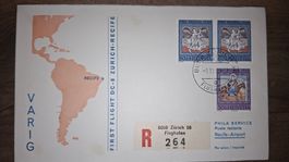 Varig Zürich - Recife 01.11.1966