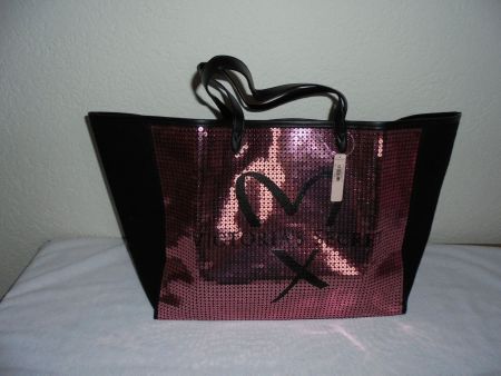 VICTORIA'S SECRET TASCHE / SHOPPER MIT PAILLETTEN