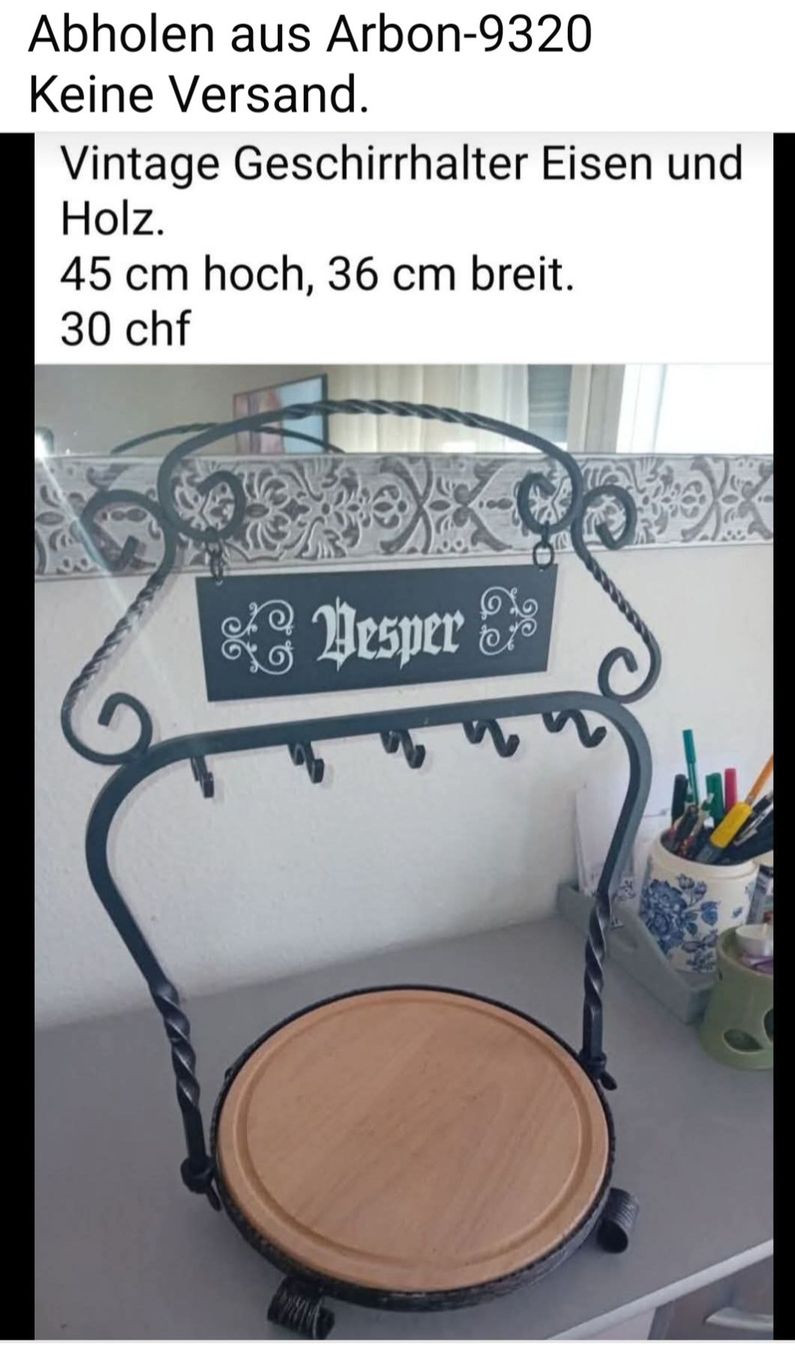 Altro in Decorazioni & Accessori: Geschirrstander Vintage – Usato da Arbon venduto da kor_w5lq