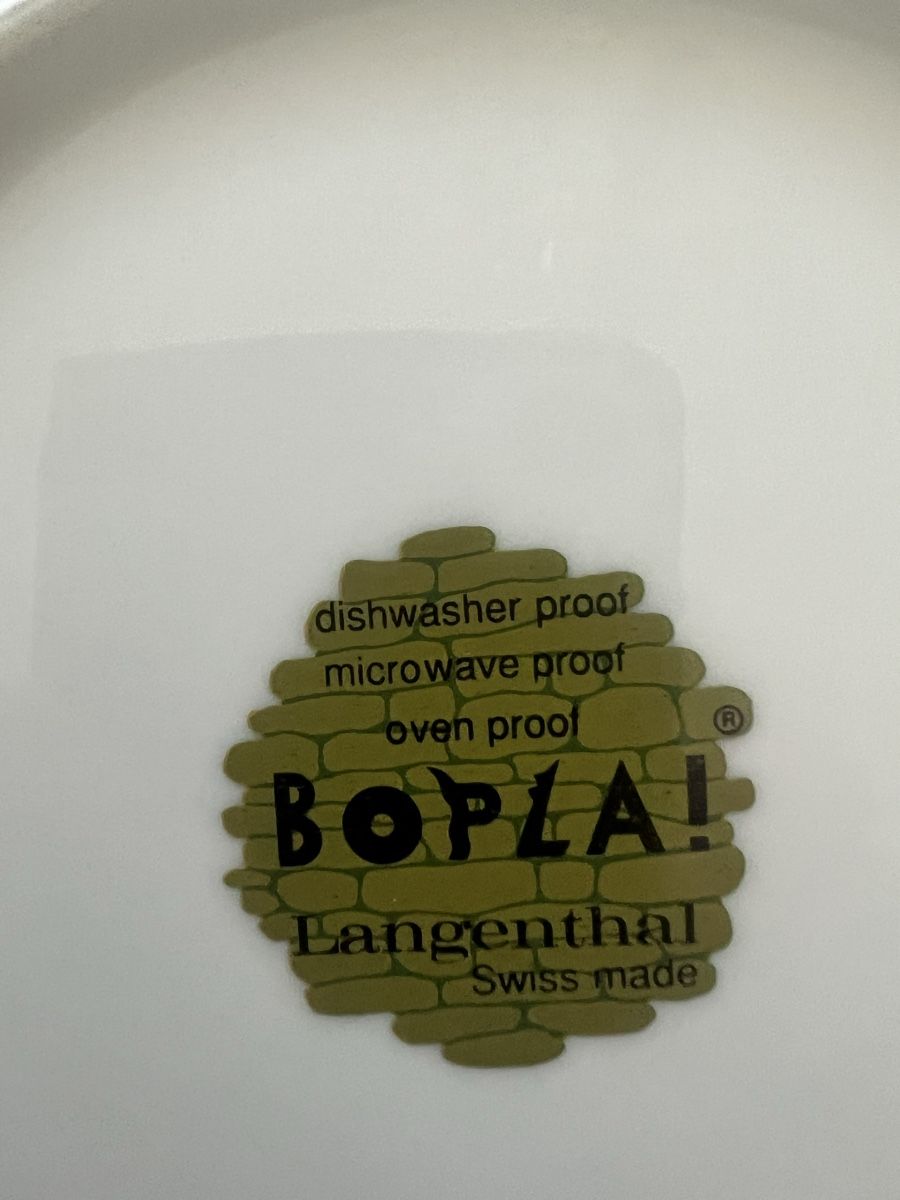 Bopla Piatti: 4 Bopla Langenthal Teller Einhorn Set neuwertig – Nuovo (secondo la descrizione) da Winterthur venduto da mg141441 2