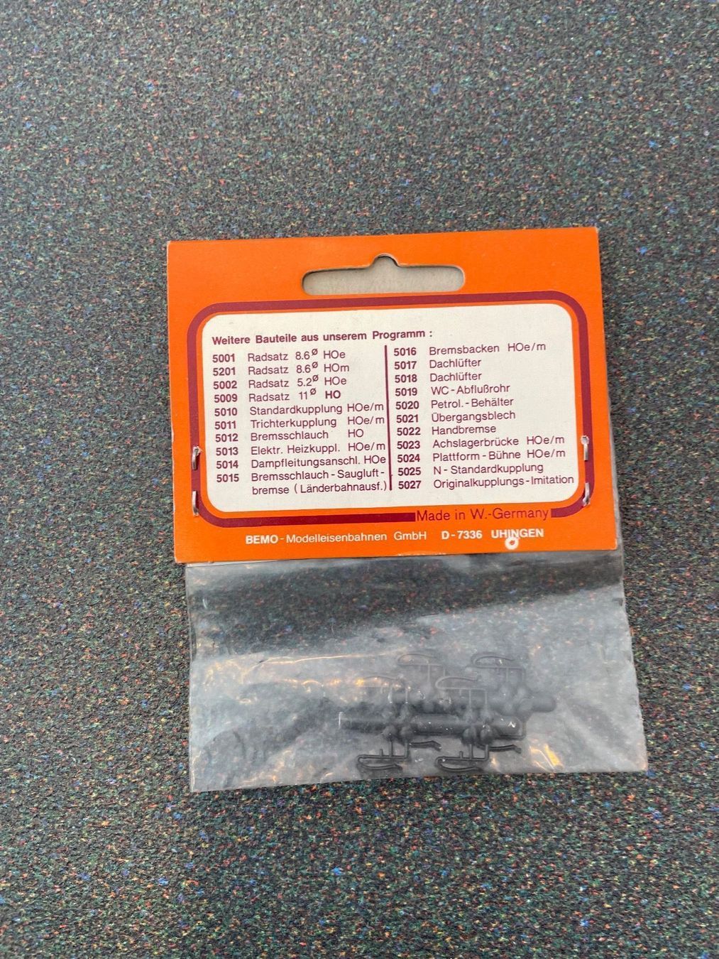Bemo Modellini di ferrovie: Bemo H0m 5074000 Spare parts – Nuovo (secondo la descrizione) da Chiasso venduto da Carrara-Modellismo 1