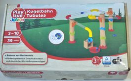 Holz Kugelbahn TUBULEA Junior Playtive Buchenholz 39-teilig