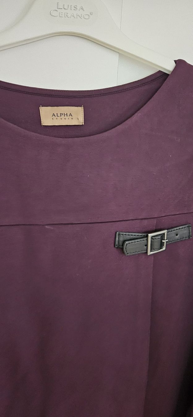 Vestiti: Alpha Studio Kleid Grösse 36, Aubergine – Usato da Hellbühl venduto da Oki_doki 1