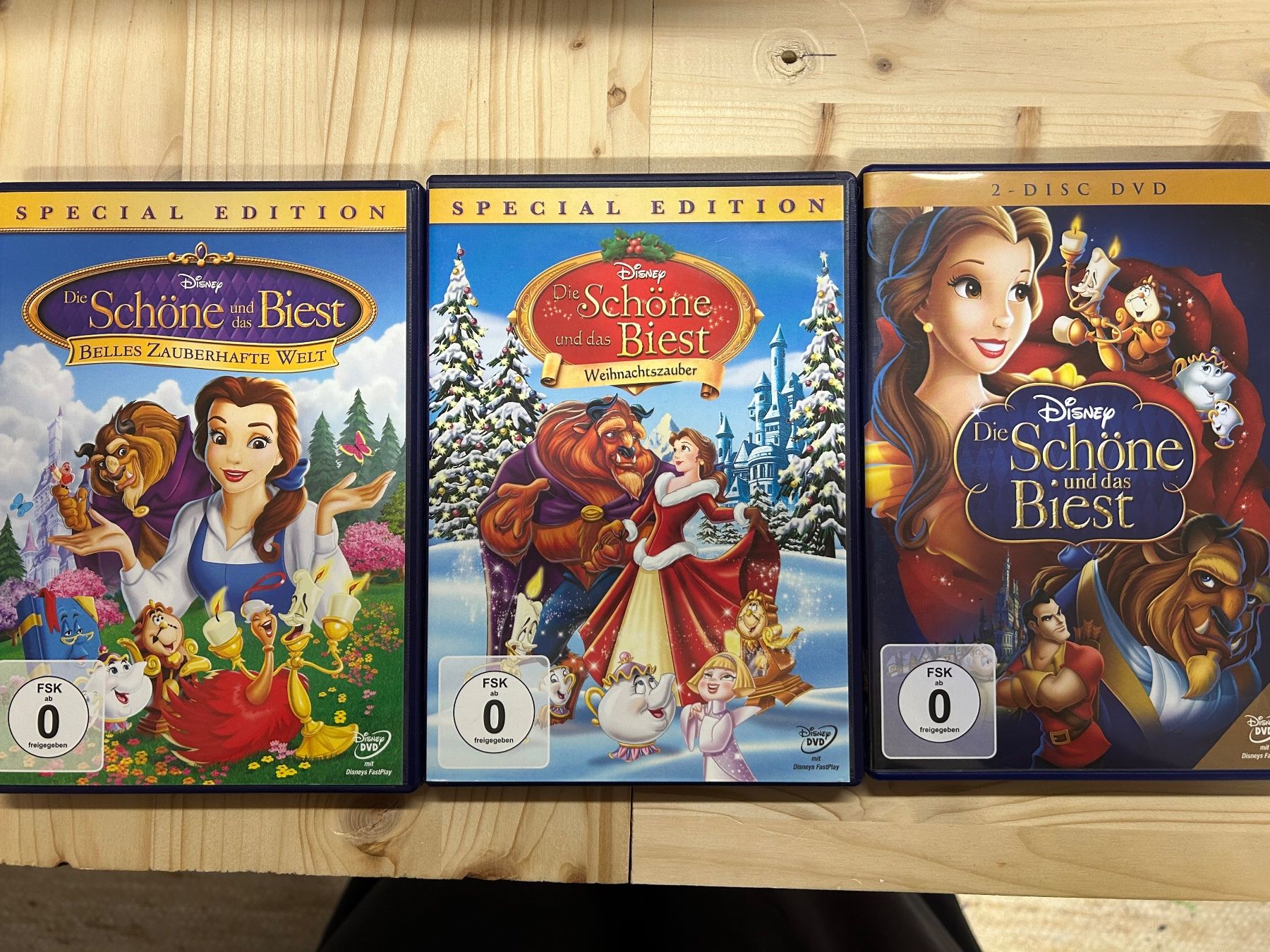 Tous les DVDs: Die Schöne und das Biest – D'occasion à Bassersdorf par Winti8406