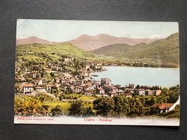 AK 1907 Lugano Paradiso selten gebraucht (G3641)