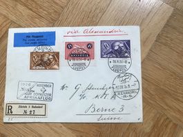 1926. Schweizer Afrikaflug nach Bern via Alexandria