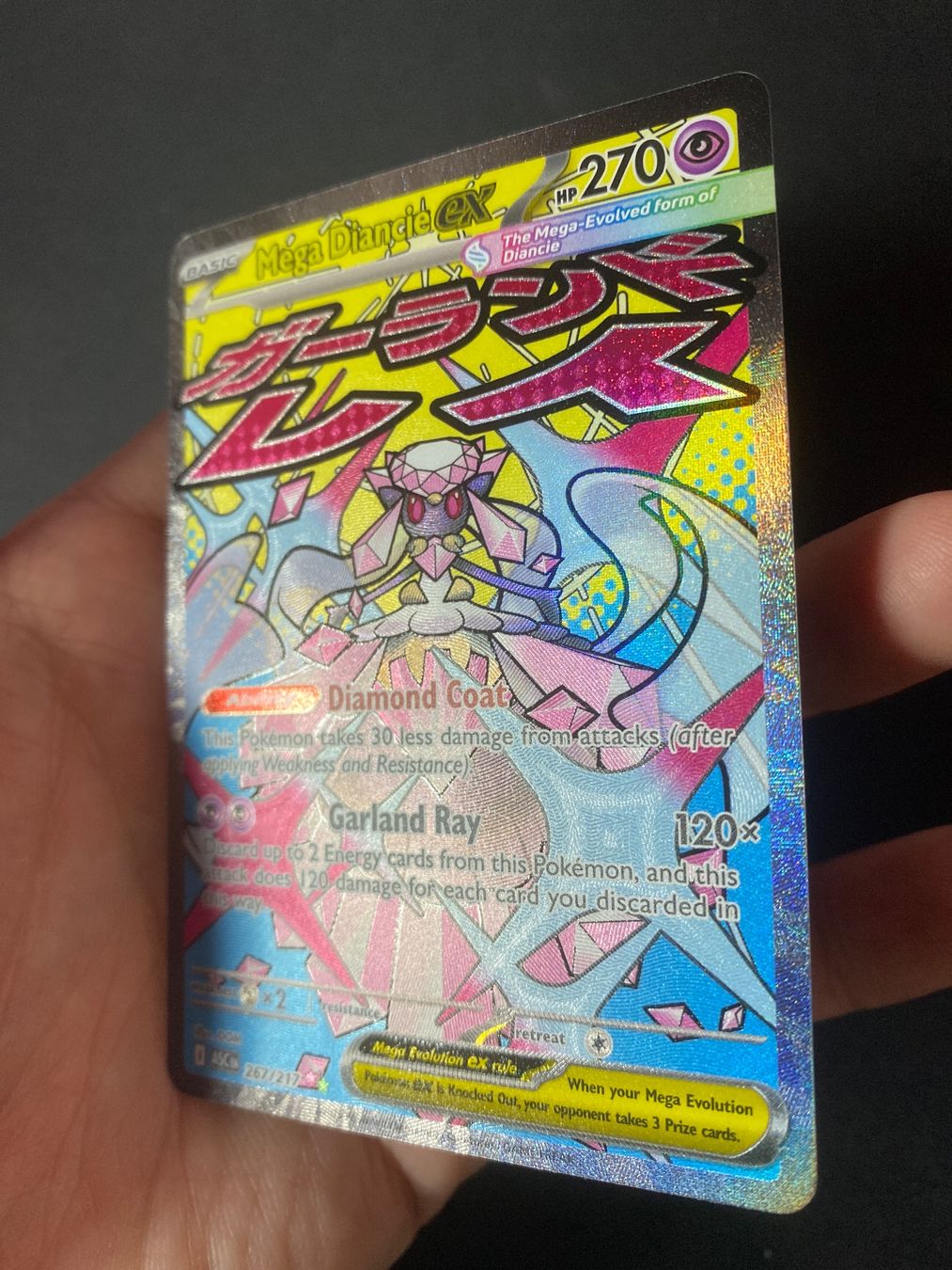 Pokémon Carte collezionabili: Mega Diancie ex 267 - Ascended Heroes - EN – Nuovo (secondo la descrizione) da Hausen AG venduto da Shrade 2