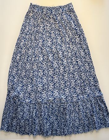 Zara Rock, Grösse XS, blau/weiss, Sommerrock, Top Zustand