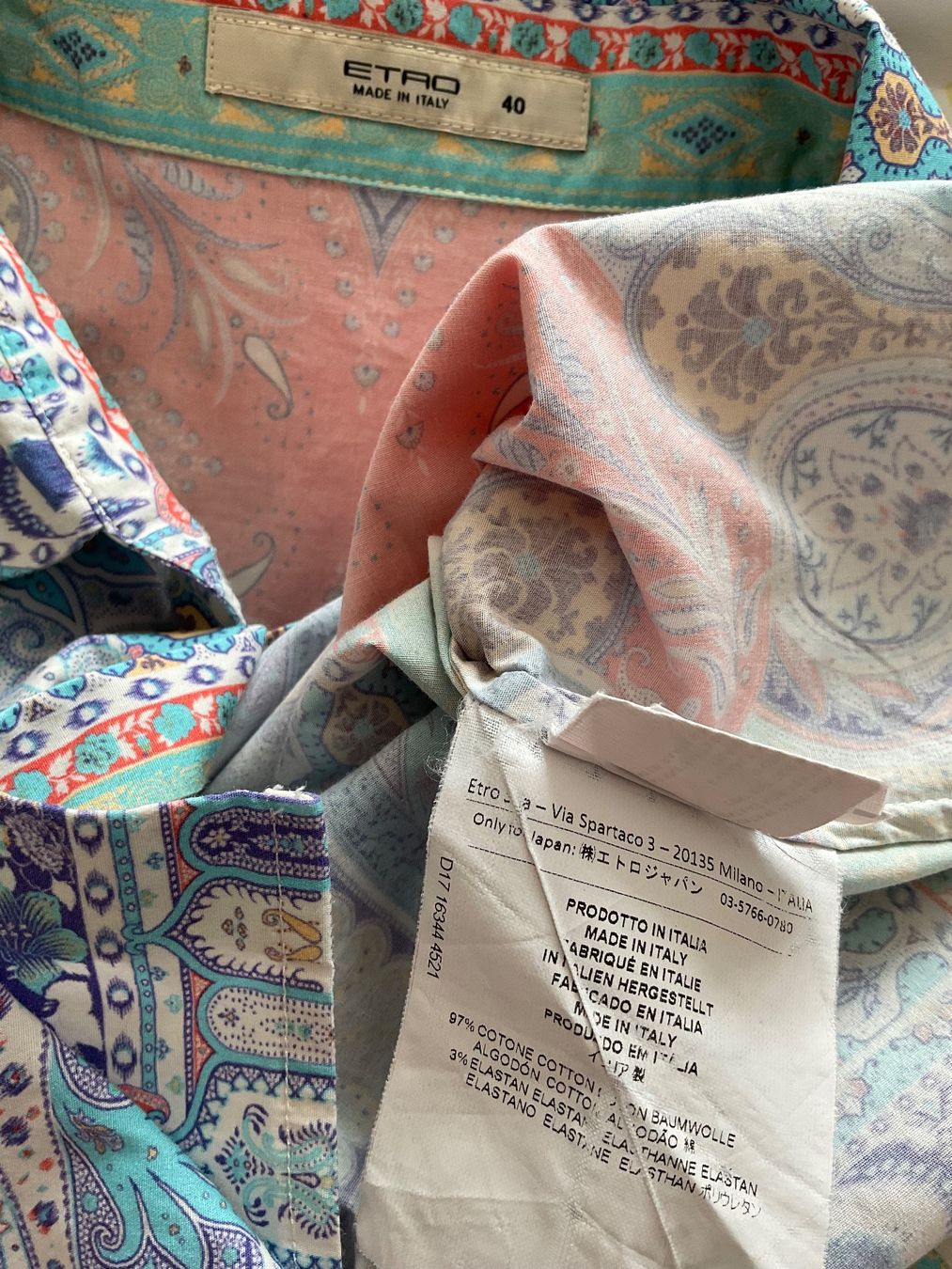 Etro Blusen: ETRO Bluse Gr 36 it. 40 Neuwertig/neu – Neu (gemäss Beschreibung) aus Urdorf von alda02 6