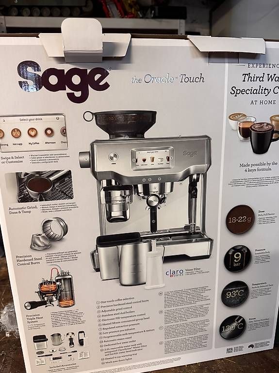 Kaffeemaschinen & Espressomaschinen: Sage Oracle Touch – Defekt aus St. Gallen von giu_7s2b