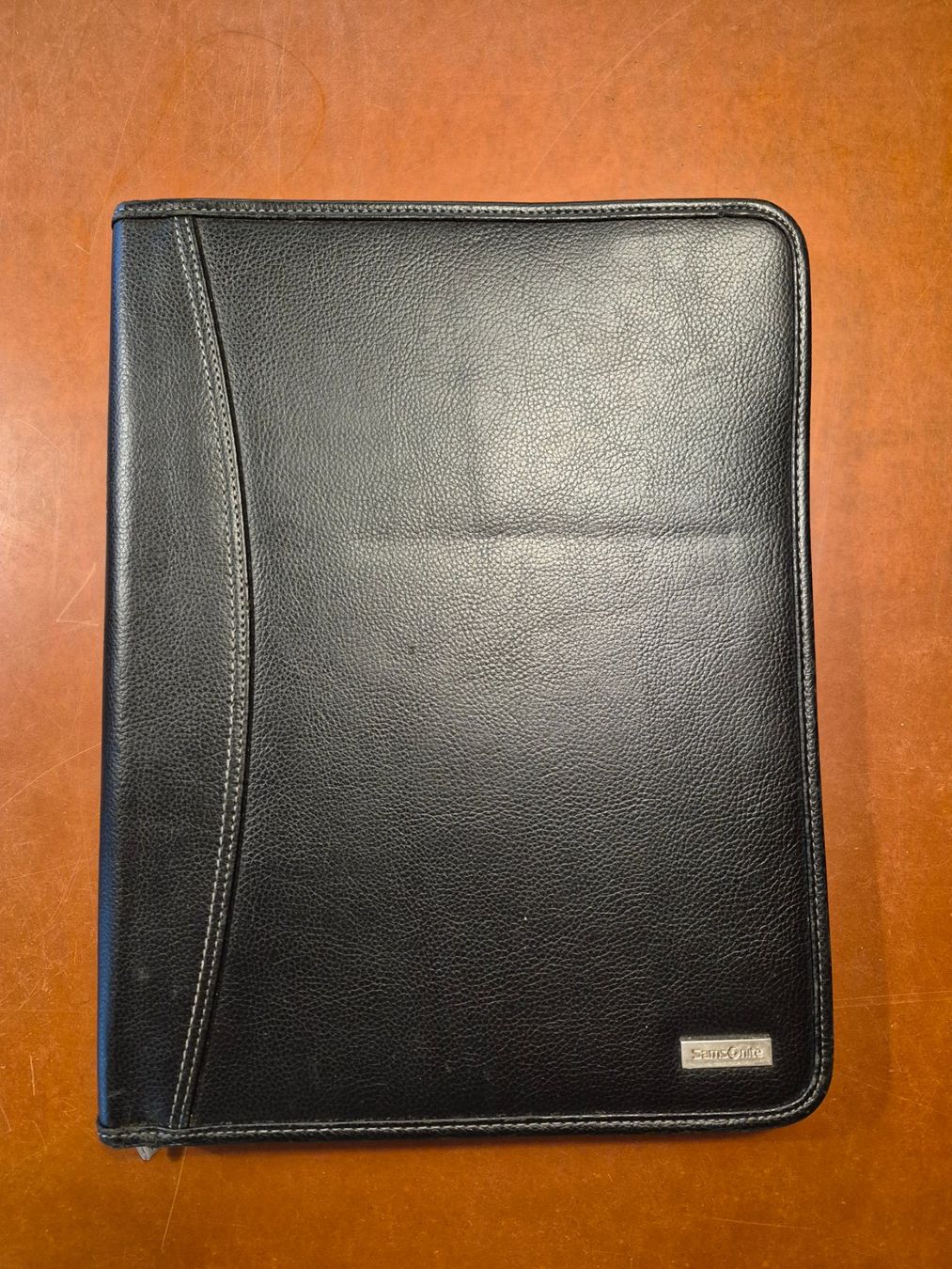 Samsonite Koffer & Taschen: Samsonite Organizer Leder schwarz mit Reissverschluss – Gebraucht aus Küssnacht am Rigi von Hannibal06