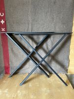 Tischbeine Höhe 740mm länge Platte oben 800mm breite 100mm