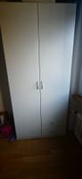 Kleiderschrank mit 2 Türen, Schubladen und Regalen – 90 × 19