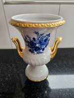 Bareuther Bavaria Vase, Top Zustand, Golddekor, Vintage