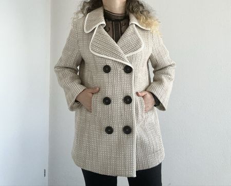 Vintage See by Chloé Tweed Mantel Gr. 36