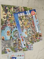Playtive Detektiv Puzzle Rummelplatz, 160 Teile, Vollständig