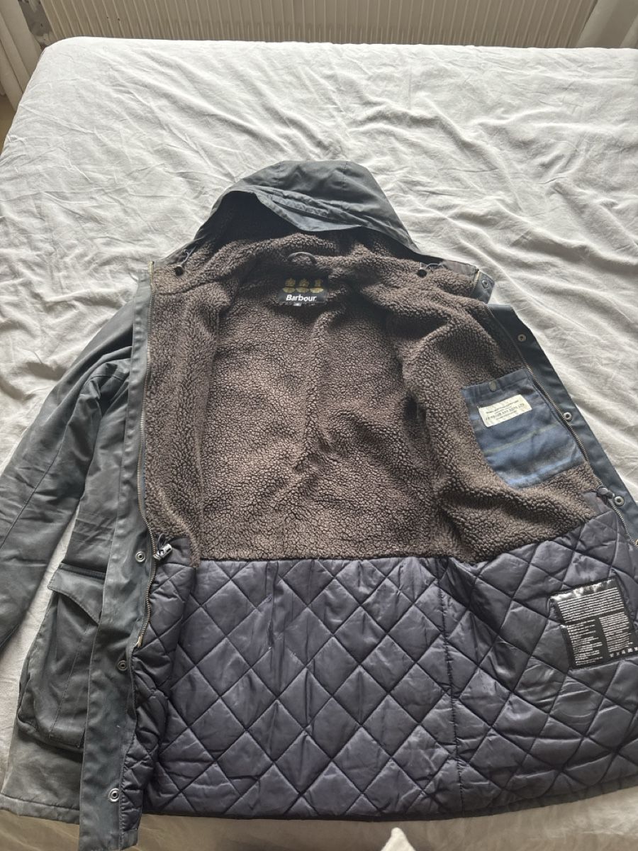 Barbour Jacken: Barbour  Wax Coat, Grey-Blue, Size M – Gebraucht aus Bottmingen von schockokuchen 9