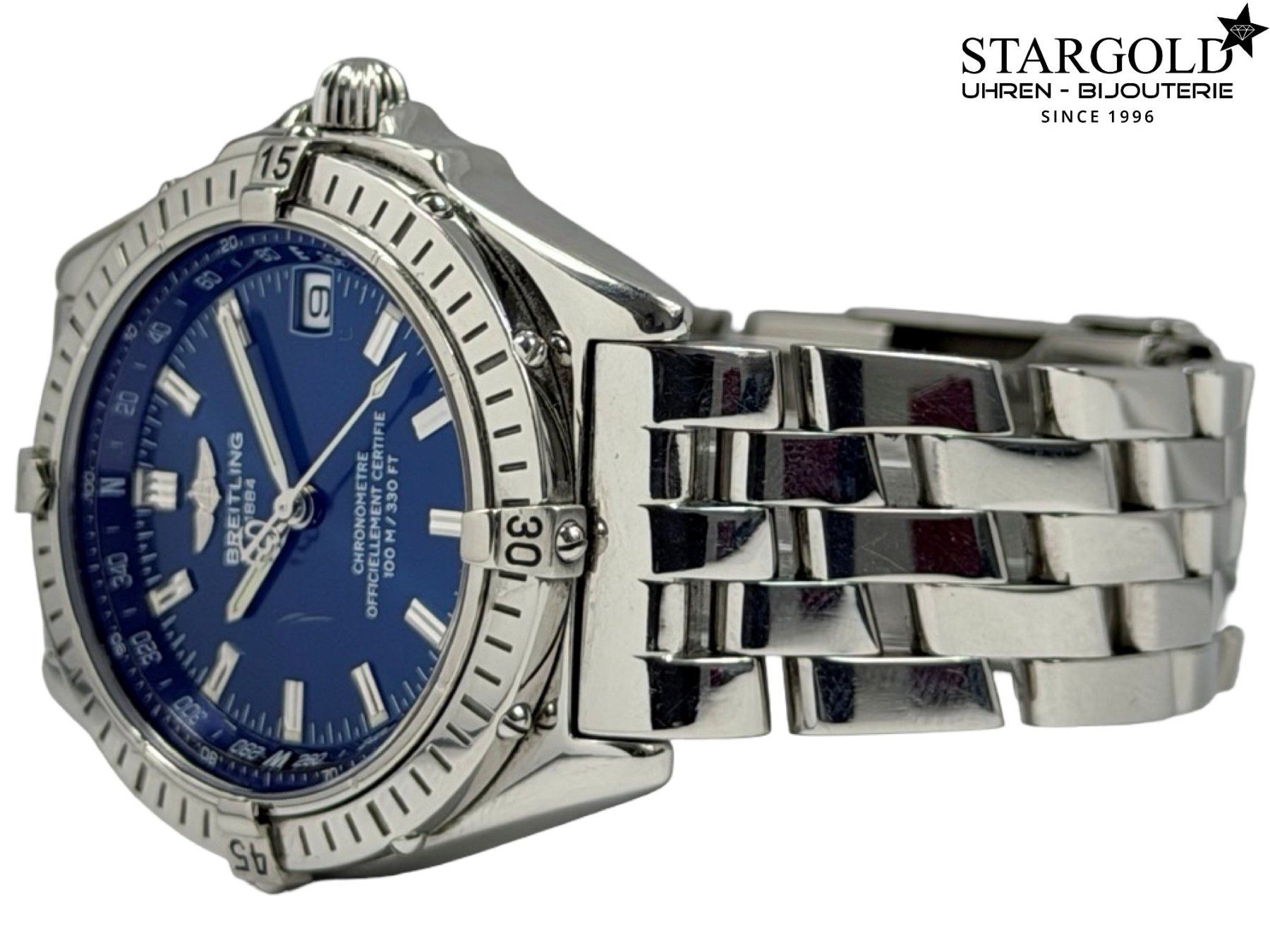 Breitling Uhren: Breitling Windrider 38mm - A10350 – Gebraucht aus Zürich von Stargold-Uhren 1