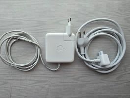 Original Apple 60W MagSafe 1 Ladegerät + Verlängerungskabel