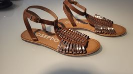 Sandales d'été Gioseppo, taille 38, couleur bronze