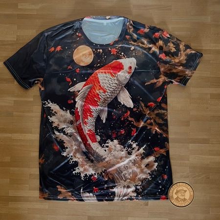 T-Shirt Koi Fisch, sommerlich erfrischend, neu