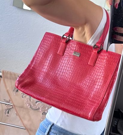 Armani Handtasche Rot neu