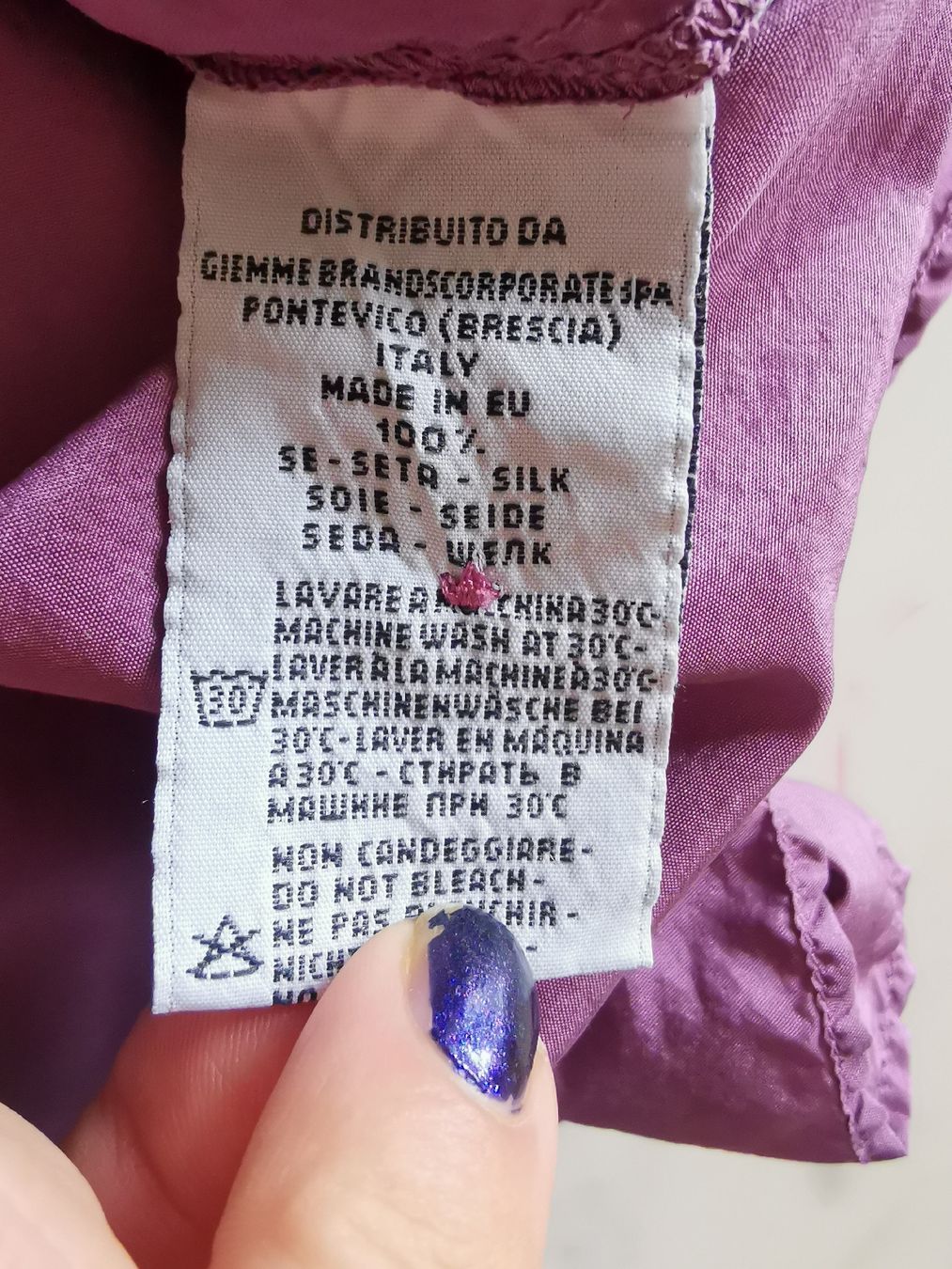 Camicette: Seidenbluse 820 Caliban – Usato da Uerikon venduto da pink_flamingo 9