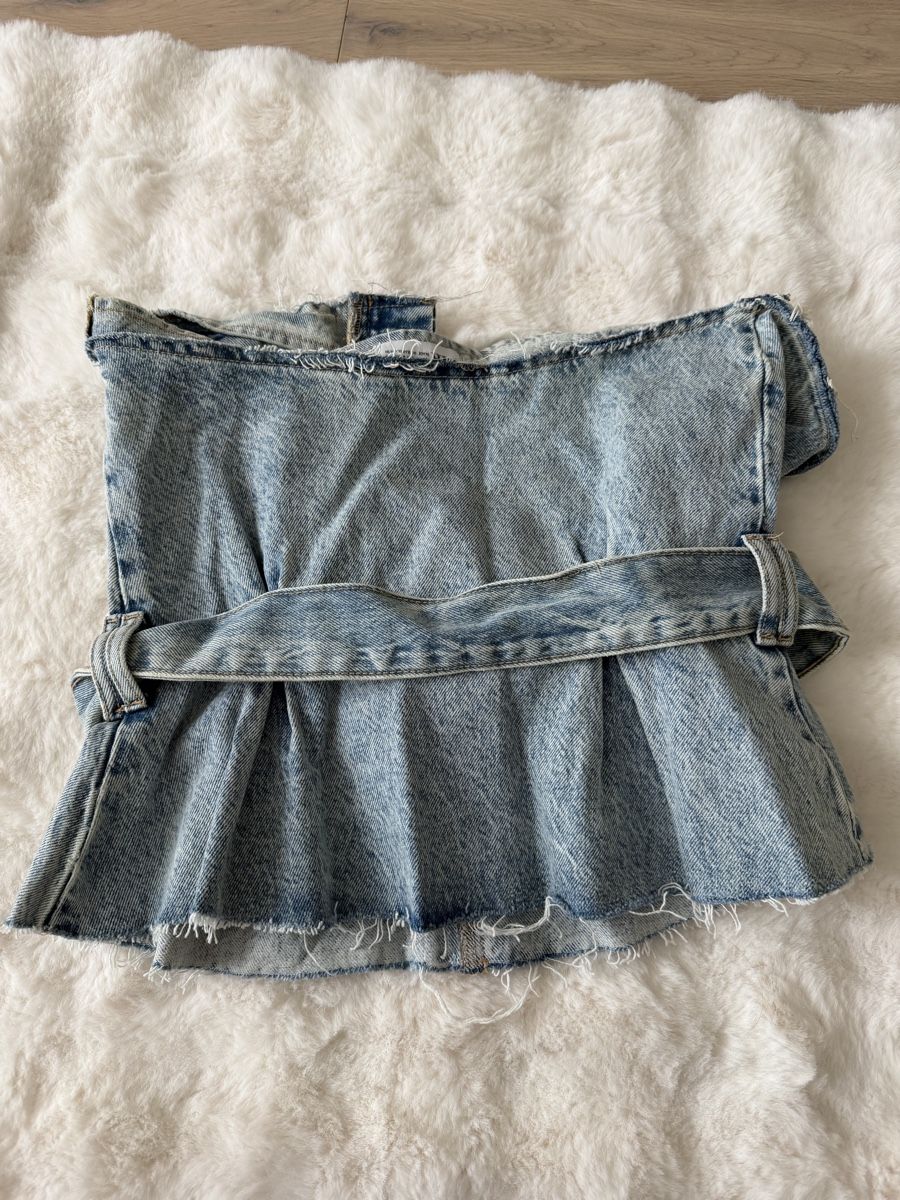 Zara Top: Zara Jeans Top, Gr. S – Usato da Näfels venduto da mar_2ptp 1