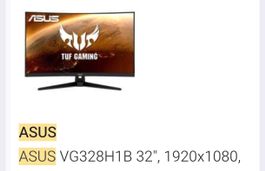 32 Zoll Curved Gaming Monitor / Bildschirm PC 