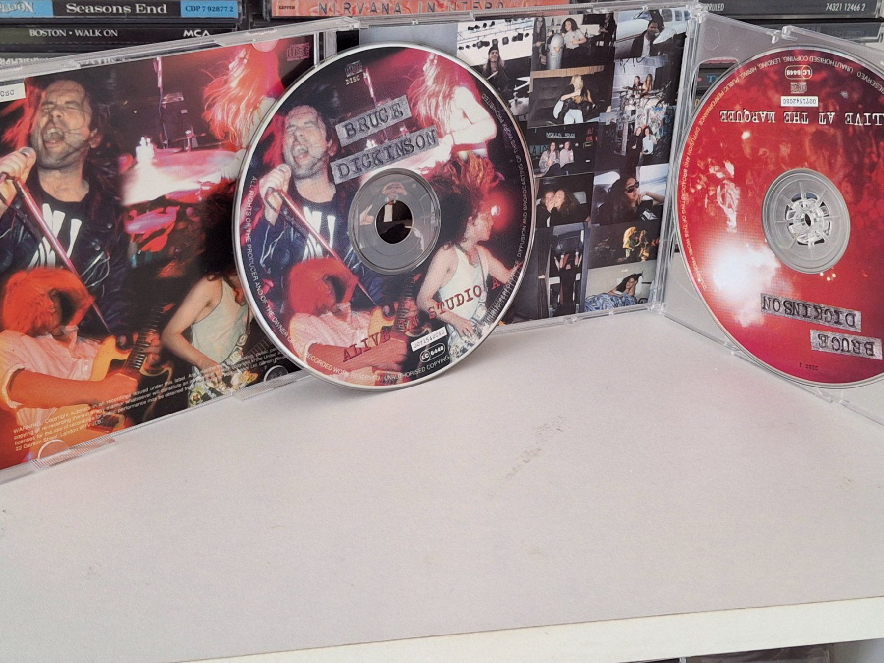 CDs: 2CD Bruce Dickinson - Alive in Studio A / seltene CD – Gebraucht aus Aarberg von Jackup1 2