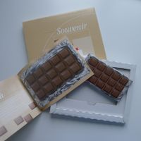 1024 OZ, CHOCO SUISSE, Block ** mit echter Schokolade, 2001