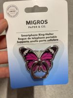 Bague de téléphone motif papillon neuf accessoire