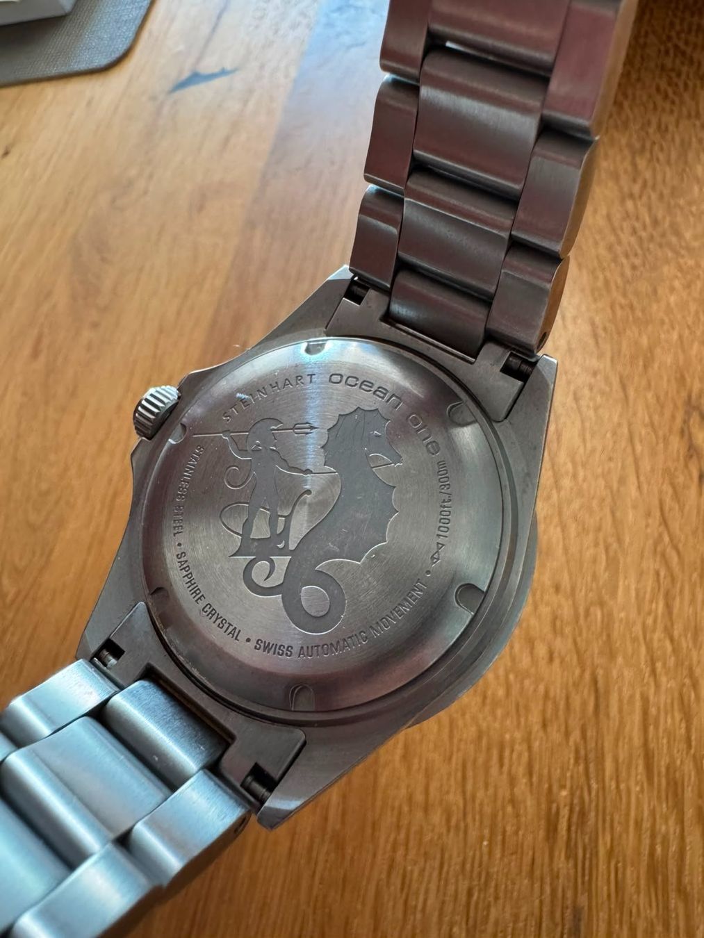 Steinhart Uhren: Steinhart Ocean One Green 42 mm – Gebraucht aus Möriken AG von el_macuus 2