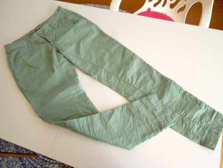 NILE - super schöne grüne Hose Gr. S