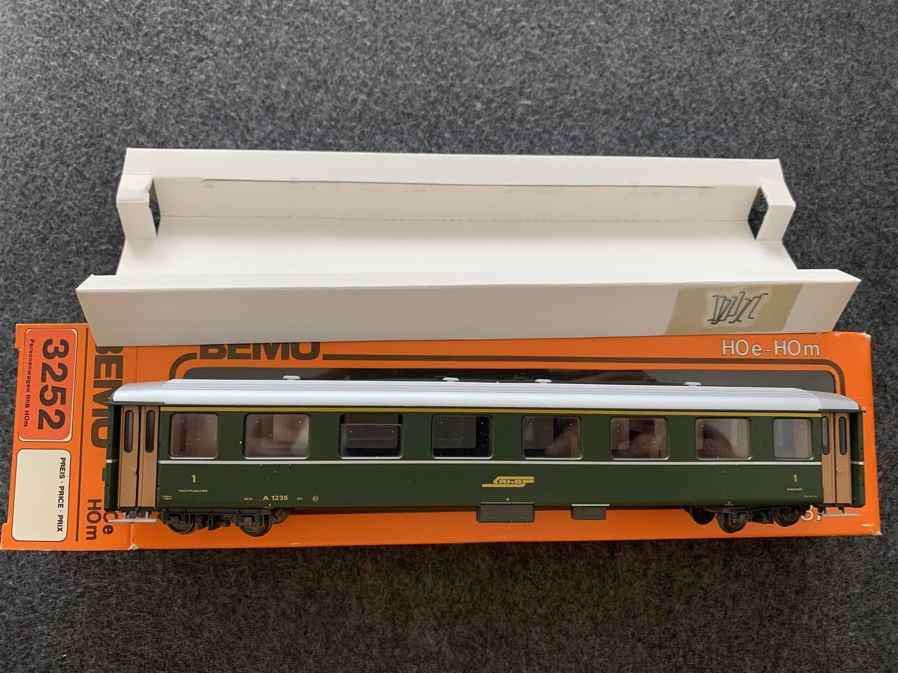 Bemo Modelleisenbahnen: Bemo 3252 Personnenwagen RhB 1 KL – Neu (gemäss Beschreibung) aus Hauterive NE von eriamch